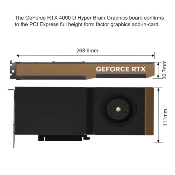 RTX4090D Hyper Brain Graphics Card | Computer Hardware