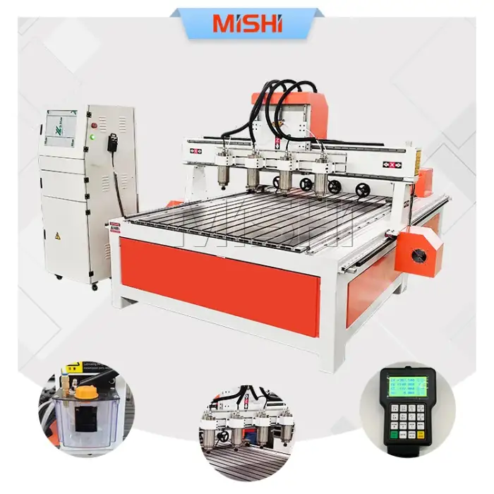 MISHI 1325 1530 Multi Head CNC Router spindles cabinet Furniture wooden Making 3d cnc router machines