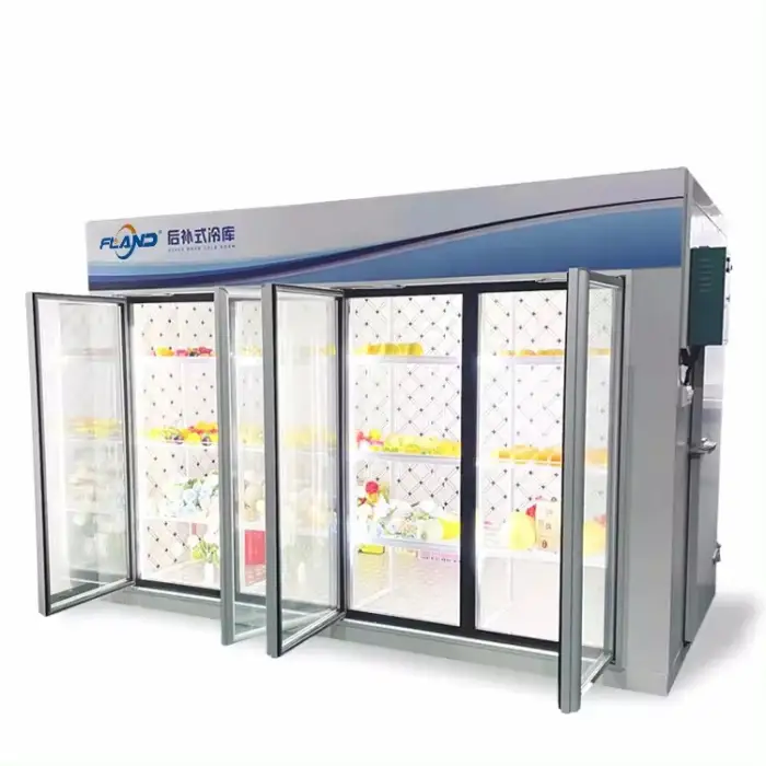 Newest cold room ice cream storage cold room ice cream storage display cold room with refrigeration unit