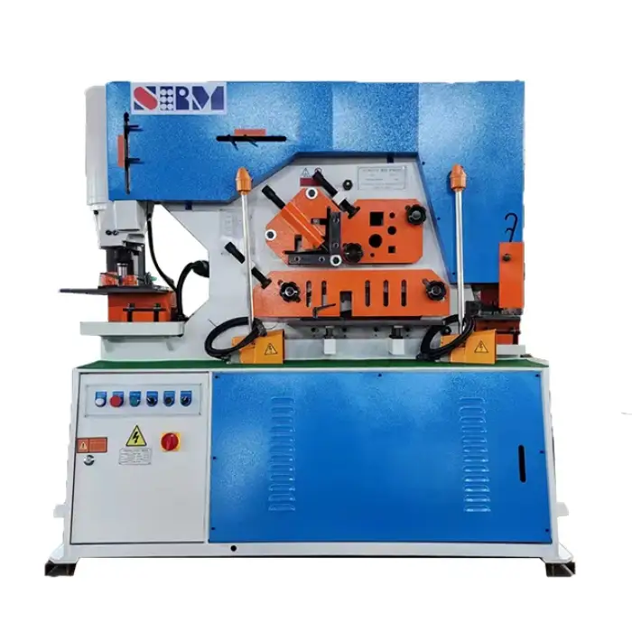 Raintech  Hydraulic Ironworker Stainless Steel Punching And Shearing Machine