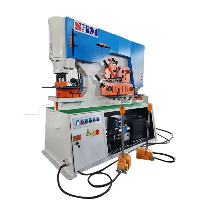 Raintech  Hydraulic Ironworker Stainless Steel Punching And Shearing Machine