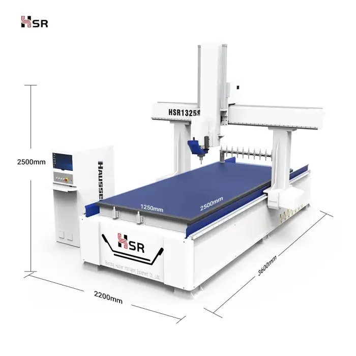 wood cnc 4 axis 1325 1530 atc cnc wood router machine