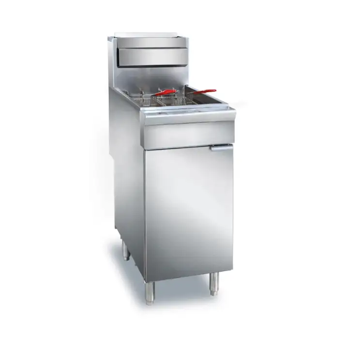 ETL restaurant standing gas fryer commercial gas deep fryer for restaurant