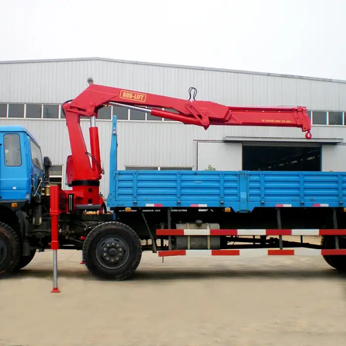 BOB-LIFT Truck Mounted Crane 3~8 Ton New Crane Customizable 1~30 Ton Telescopic Knuckle Boom Truck Mounted Crane For Sales