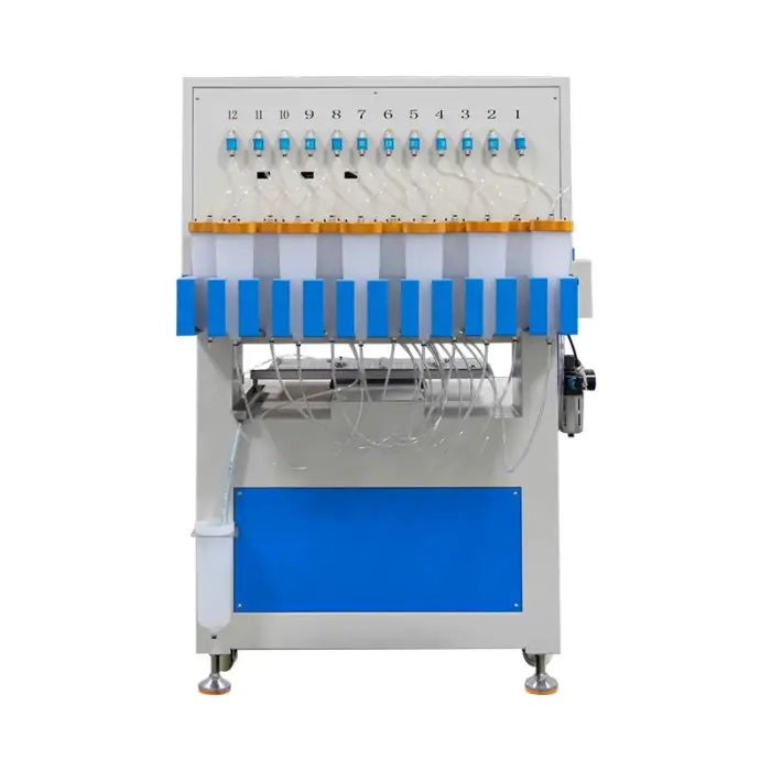 PVC Logo Dispensing Machine 12 Colors Shoe Sole and Upper PVC Silicone Product Molding Machine