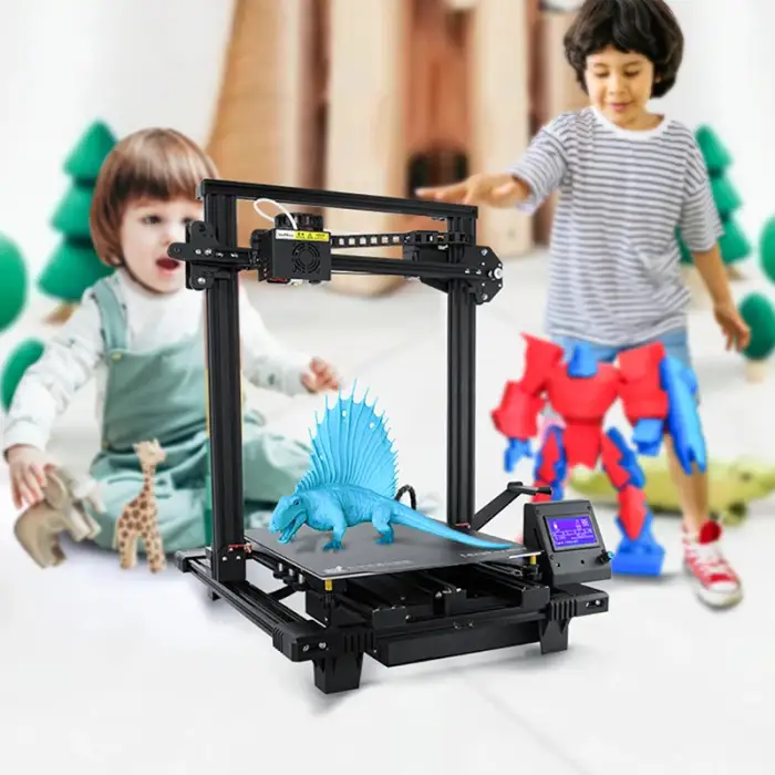 3D FDM Printer High Precision Printing 3D Printer Machine without Clogging 3D Printer Auto-Leveling Ideal for Beginners