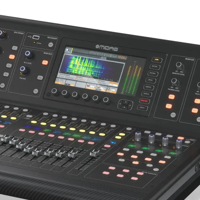 Midas M32 Live Digital Console Pa System 32 Input Channels Digital Mixer Music Equipment Record Live Show Outdoor