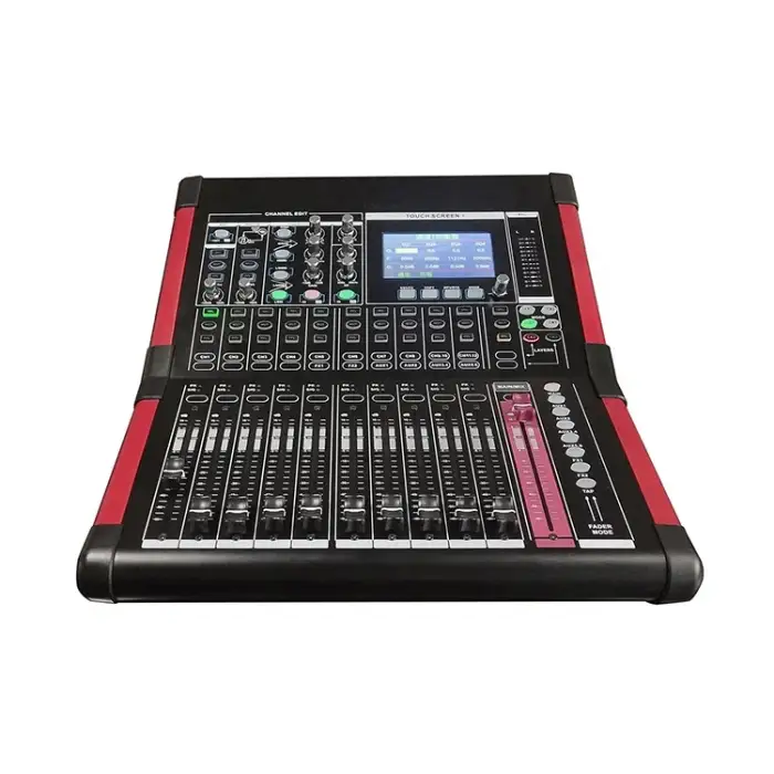 Music studio master mixer console audio dj mixer