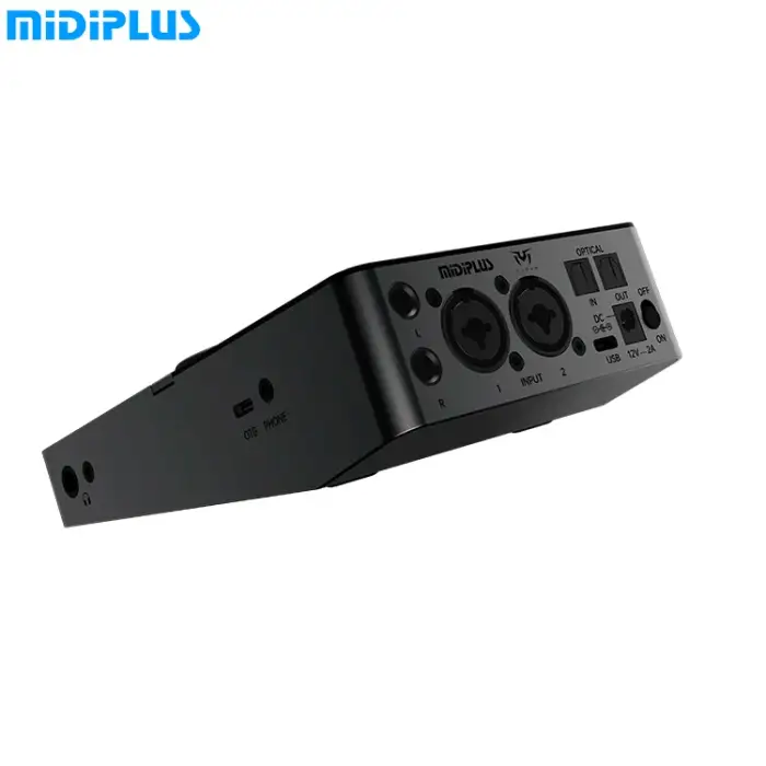 Midiplus TITAN Q6 USB Mixer Audio Interface Studio Recording Sound Cards For Livestream Broadcast Mobile PC