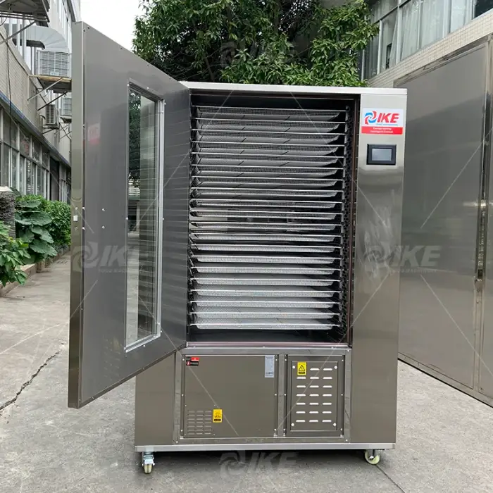 88 Tray Food Dehydrator Salami Dryer Meat Dehydrator Machine High Efficiency Dryer IKE Provided PLC Energy Saving Tray Dryer