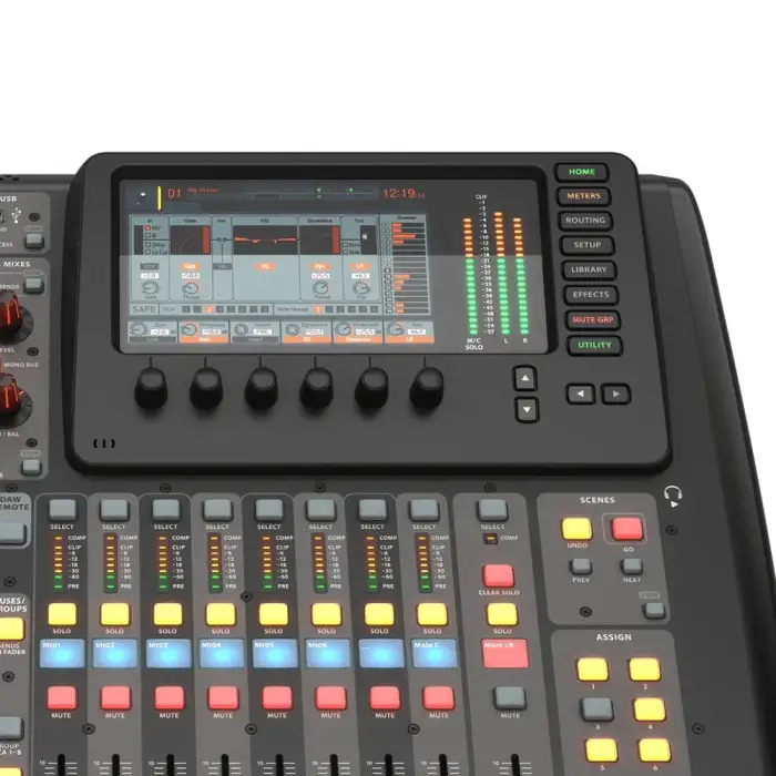 Behringer X32 Compact 16 XLR Inputs Audio Mixer Studio Music Equipment Pa Sound System Digital Mixer