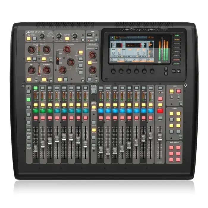 Behringer X32 Compact 16 XLR Inputs Audio Mixer Studio Music Equipment Pa Sound System Digital Mixer