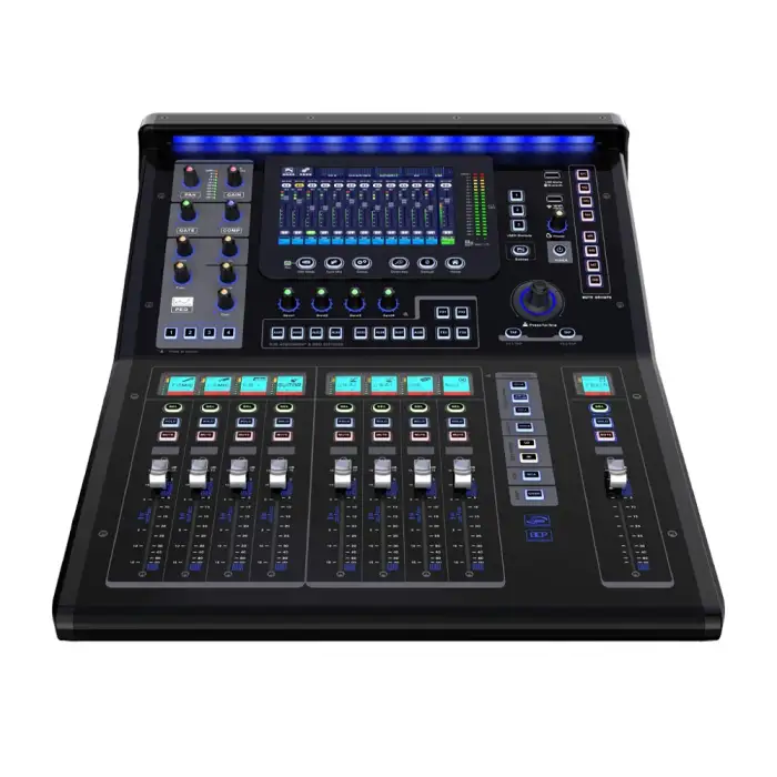 HUAIN 18-Channel Digital Stage Audio Mixer for Live Streaming