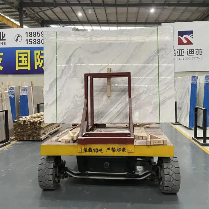 Stone Machinery Granite Transport Wireless Remote Control Cart 10T for Moving Bundle Slabs Factory Warehouse