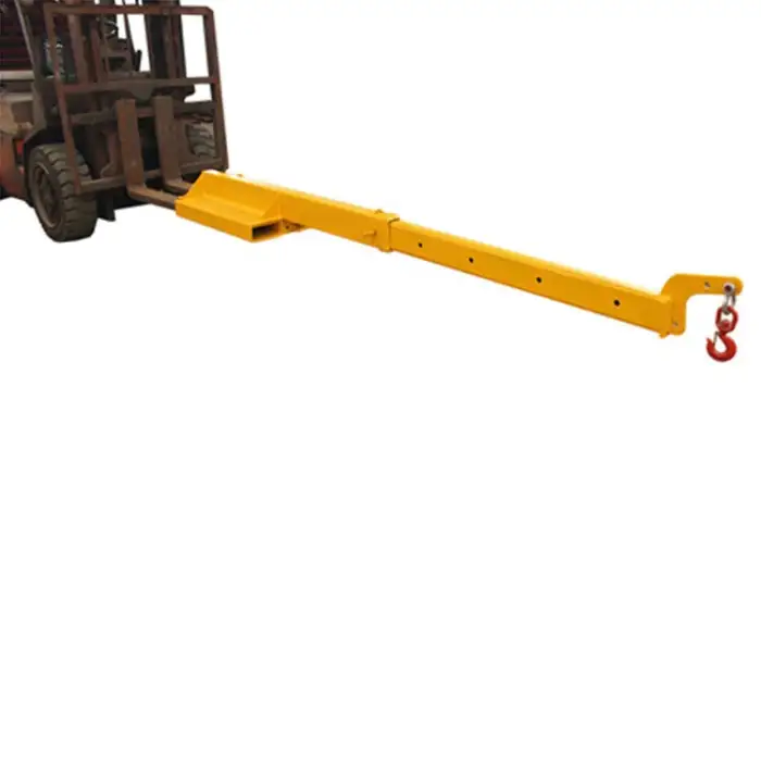 Attractive Price New Type Yellow or Customized Industrial Steel Forklift Boom Lifting Equipments