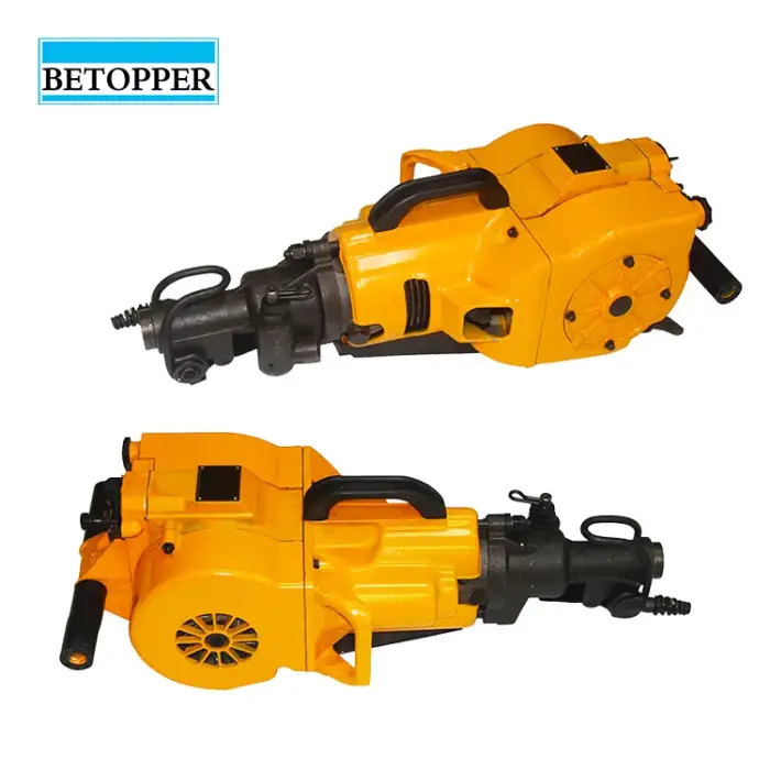 Vertical manual portable borehole gasoline YN27C hard rock drilling machine for granite