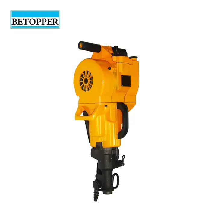 Vertical manual portable borehole gasoline YN27C hard rock drilling machine for granite