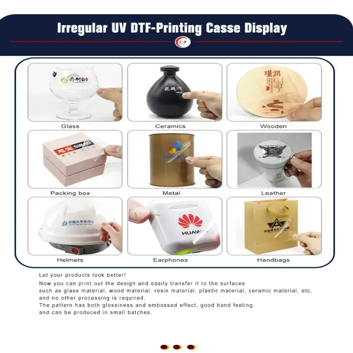 XP600 Print heads Roll to Roll UV DTF Film Sticker Printing Machine