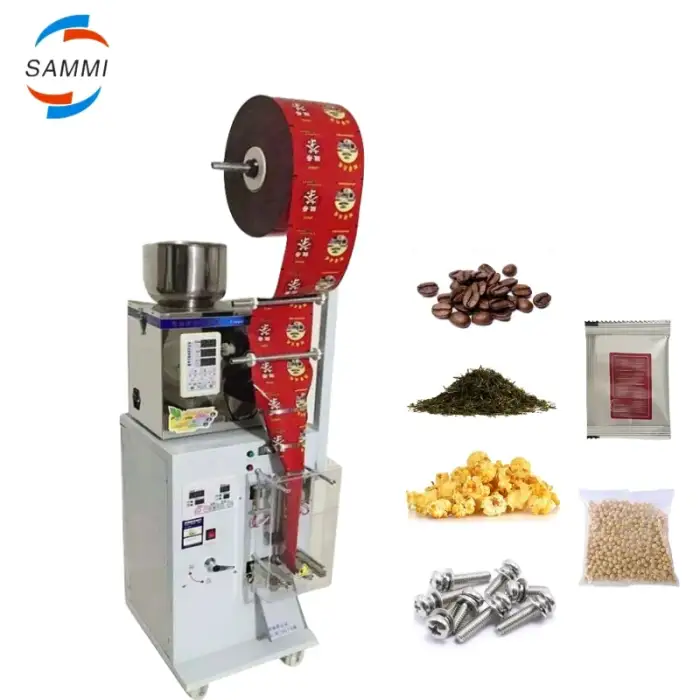 Auto Bag Sealing Coffee Packaging Spice Sachet Automatic Pouch Packing Powder Filling Food Granule Packing Machine