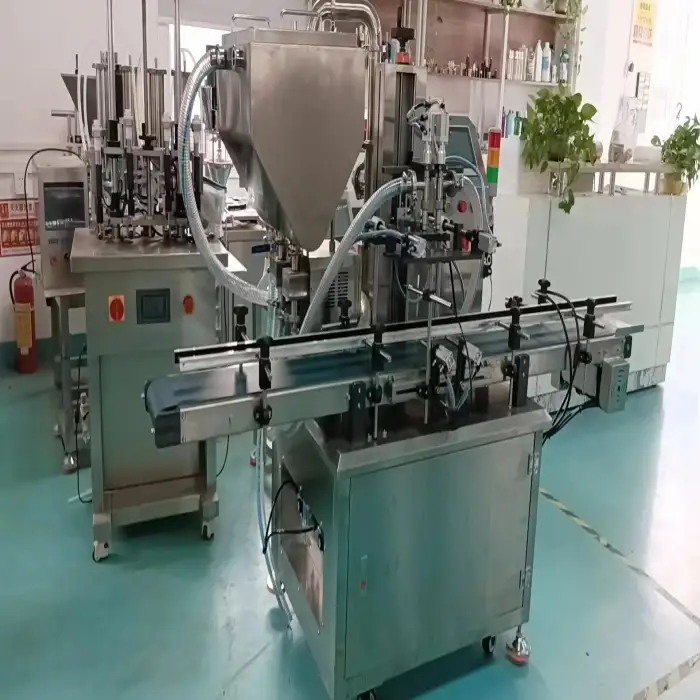 Semi automatic high viscosity rotor pump mayonnaise filling machine for food sauce