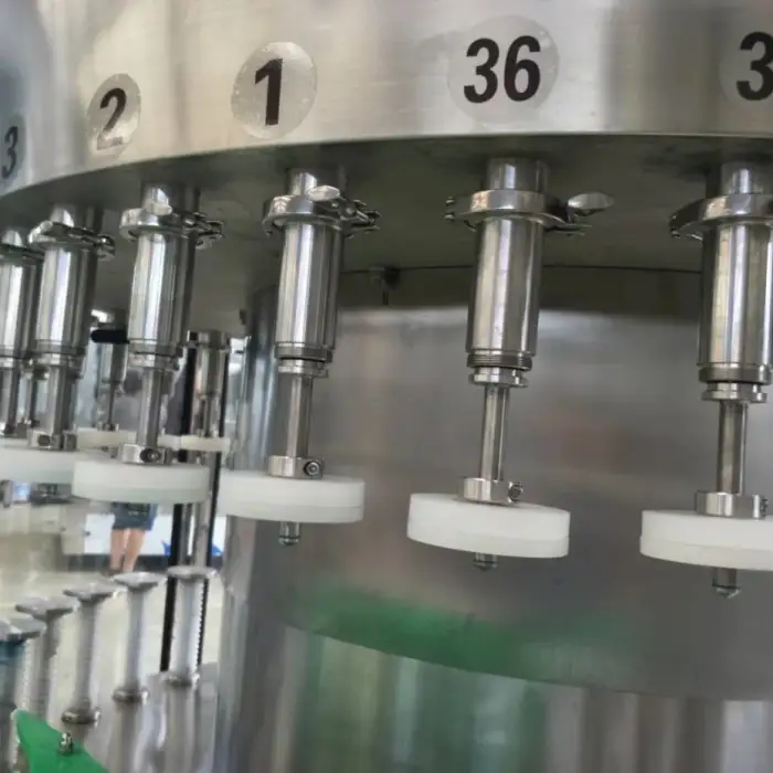 bottling filler glass bottle sparkling carbonated soft drink manufacturing plant soda making machine