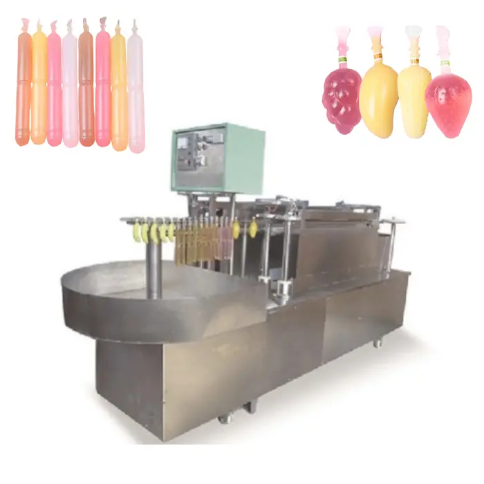 Large Capacity Ice Cream Ice Pop Filling Packaging Sealing Machine Automated Production