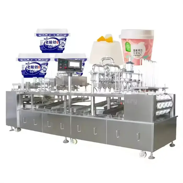 Multi-functional ice cream maker ice cream cone production line chocolate cup cone ice cream filling making machine