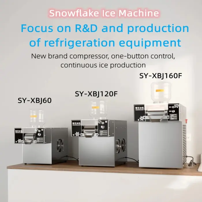 Snowflake Ice Making Machine