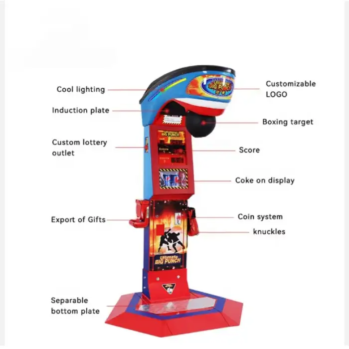 Arcade Boxing Punch Game Machine