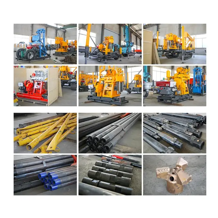 250m drilling machines HY260 water drilling machine mining machinery for sale