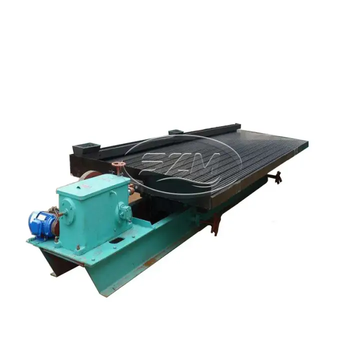 Small Scale Gold Mining Equipment Shaking Table Gold Separation Gravity Mineral Vibration Separator Machine