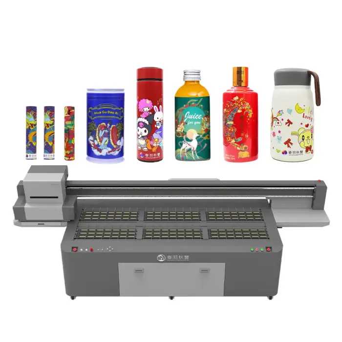 CF-2510 uv led cylinder flatbed printer printer