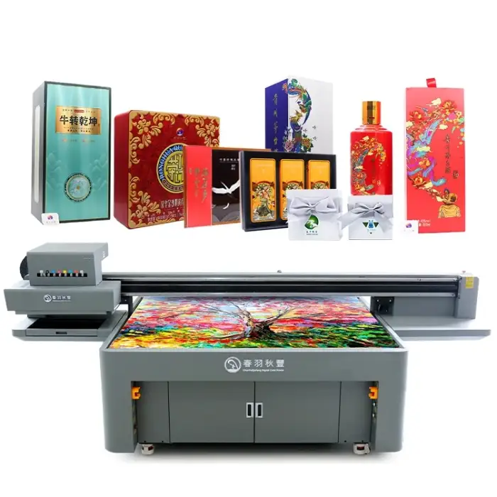 CF1810 CD DVD Printing Machine With UV Led Flatbed