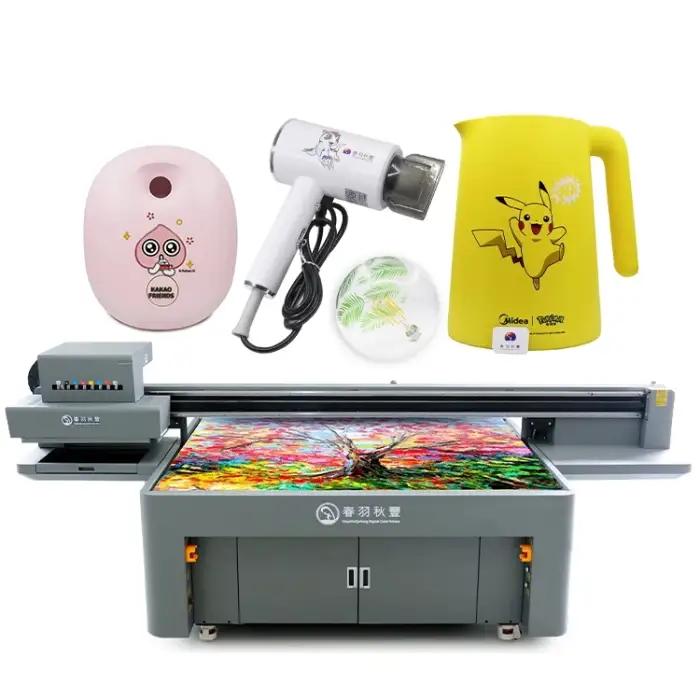 CF1810 CD DVD Printing Machine With UV Led Flatbed