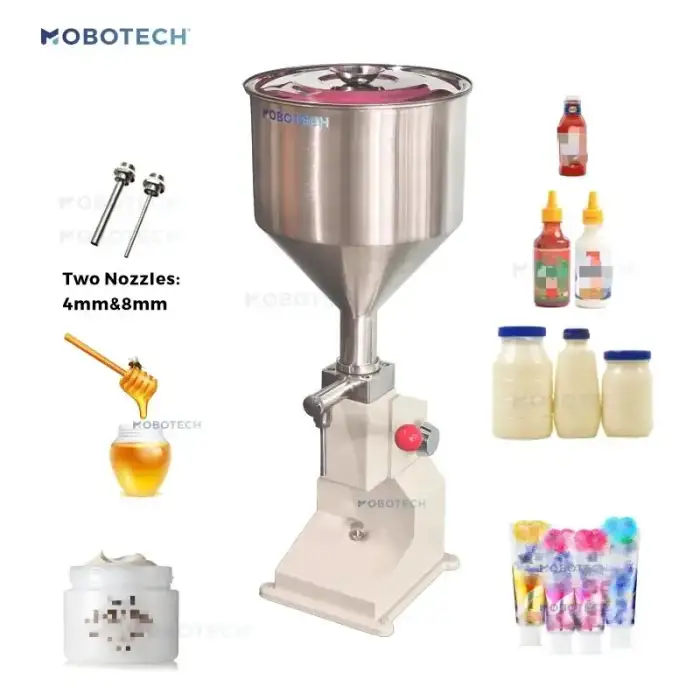 Manual 10-100ml Cosmetics Perfume Bottle Filling Machine Food Oil Liquid Filling Machines