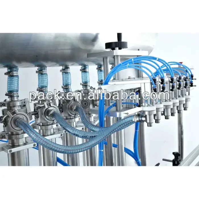 Automatic Filling Machines for Beverage Mineral Water Food Packing-New Engine Machinery in Beverage Packaging Plant