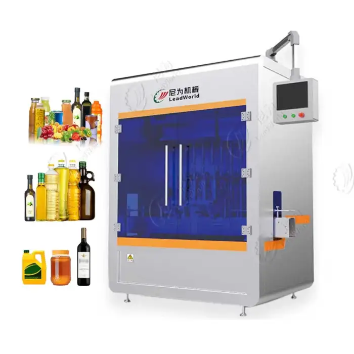 Liquid Jar Filling Machine Bottle Sauce Canning Machine