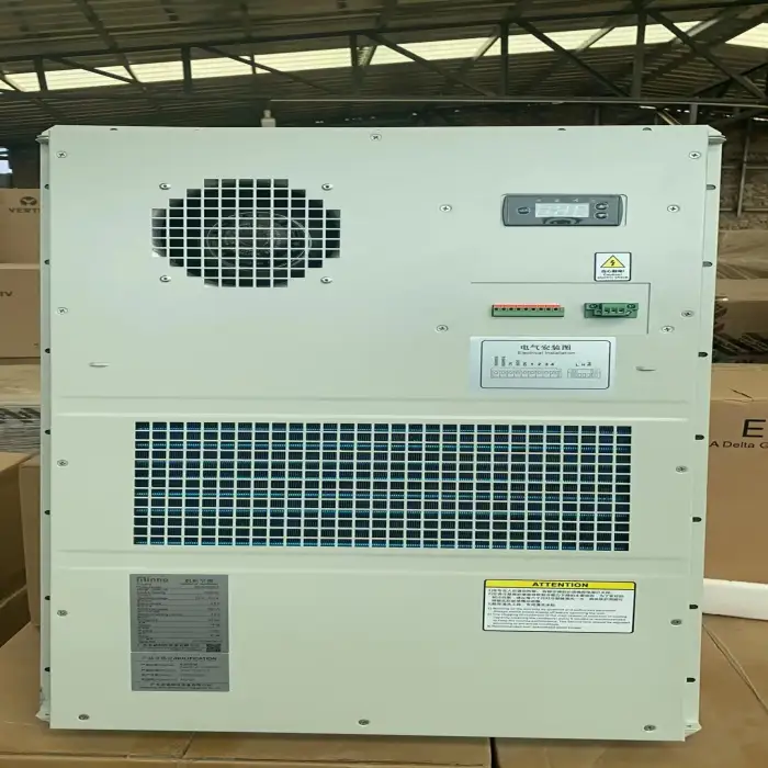 Industrial air conditioner 300w - 1000w DC 48V AC220V panel Air Conditioner for outdoor cabinet