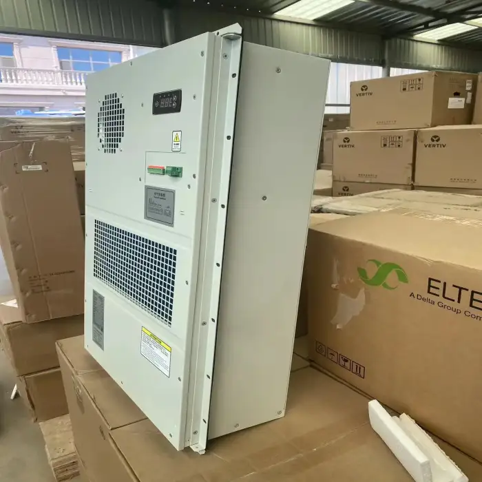 Industrial air conditioner 300w - 1000w DC 48V AC220V panel Air Conditioner for outdoor cabinet