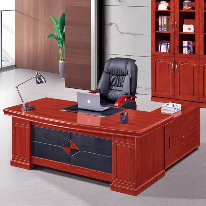 SIMA modern executive wood l shaped office desk cheap