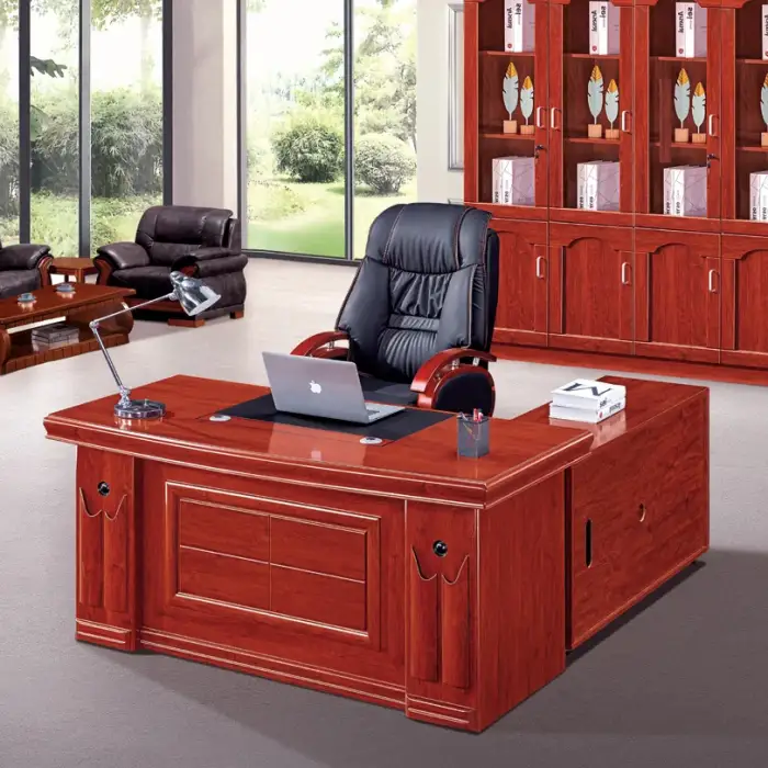 SIMA modern executive wood l shaped office desk cheap