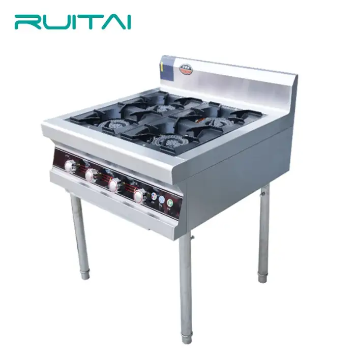 RUITAI 48 inch Gas cooking with 6 burners for commercial use