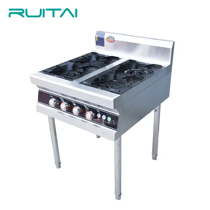 RUITAI 48 inch Gas cooking with 6 burners for commercial use