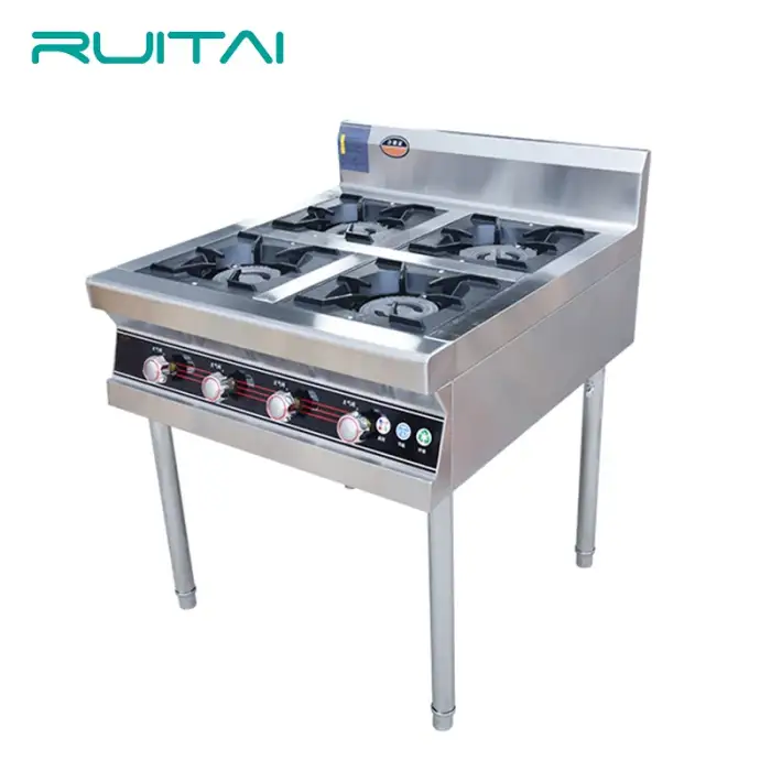 RUITAI 48 inch Gas cooking with 6 burners for commercial use