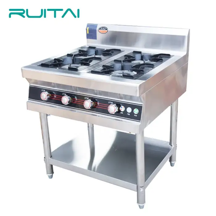 RUITAI 48 inch Gas cooking with 6 burners for commercial use