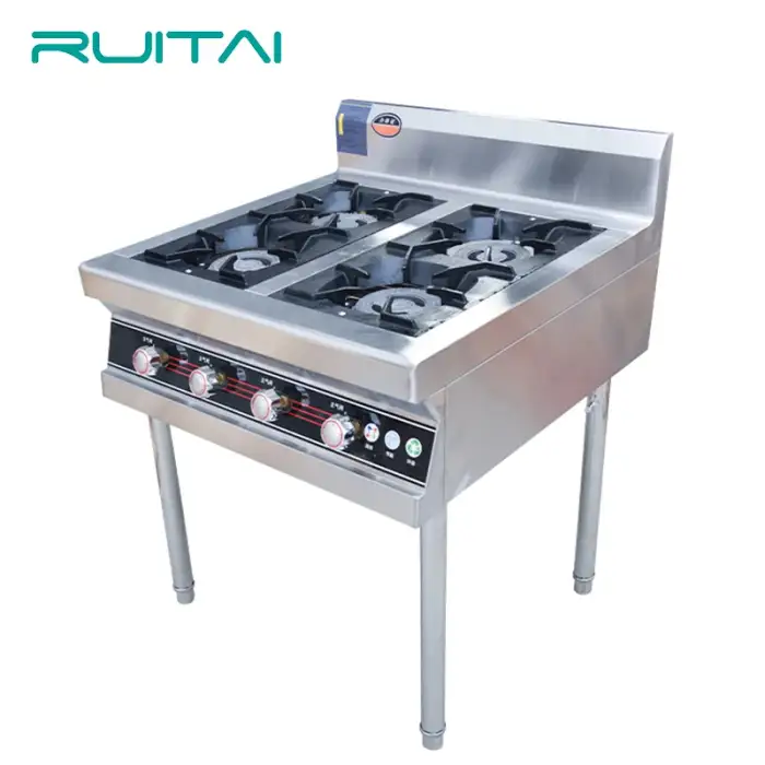 RUITAI 48 inch Gas cooking with 6 burners for commercial use