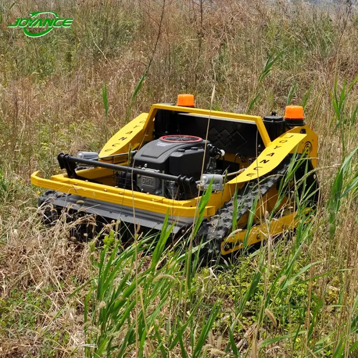 Joyance Smart Crawler Lawn Mower Remote Control Farm Agriculture Gasoline Power Used Sprayers Pump Engine Motor