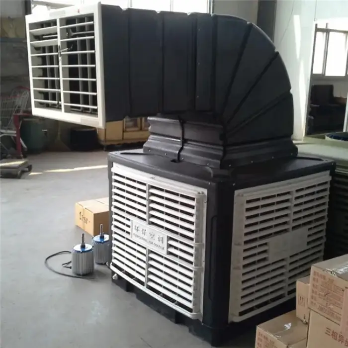 DC Industrial Window Air Conditioners Cooler Industrial Fan Commercial Use Motor Core Component