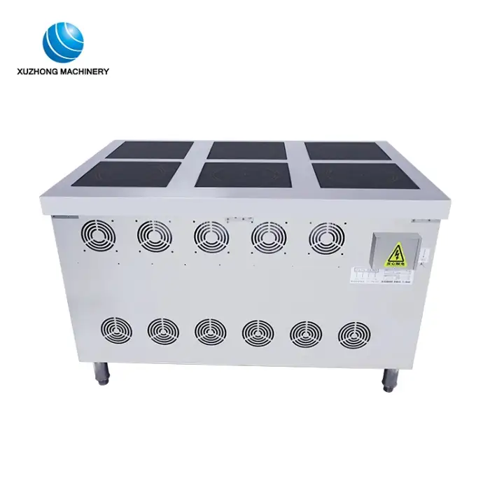 Commercial 3500w 6 Burners Plate Induction Cooker Stove With Cabinet Electric Cooktops Cooking Electric Stove Induction Cooker