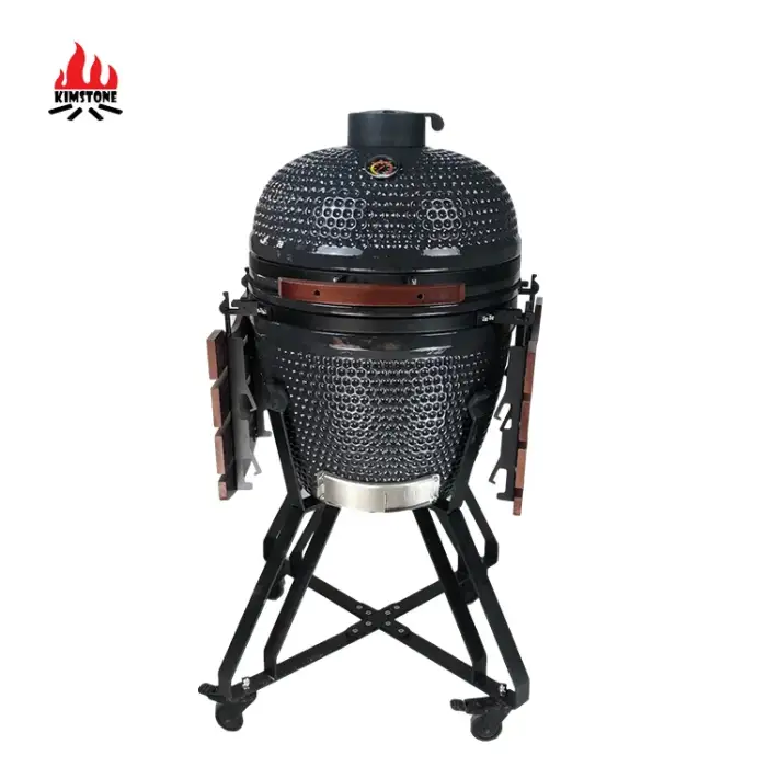 Commercial BBQ Outdoor Charcoal Grill 21 Inch Bucket BBQ Grill Barbecue Stove